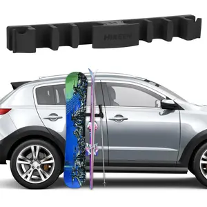 Hikeen Magnetic Ski Snowboard Vehicle Mount, Multi-Functional for Car with Paint Protection, Holds Up to 6 Skis or 2 Ski Poles or 2 Snowboards