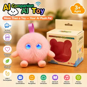 Ai Smart Doll for Kids, Multilingual Emotional Learning Companion, Story Music Playmate, Interactive Tutor for Ages 3+, Parent Control APP Included