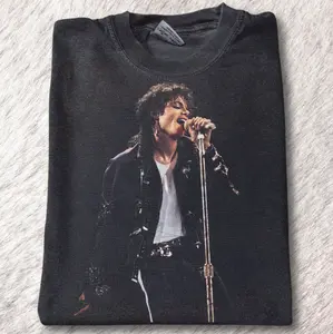 Retro Michael Jackson 90s Graphic T-Shirt, Unisex Pop Culture Streetwear Womenswear Top