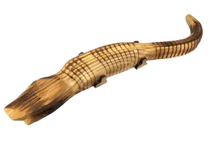 Flexible Wooden Alligator