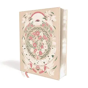 The Jesus Bible Artist Edition, ESV Version, Leathersoft-Peach Floral Imitation Leather Bible, Bibles