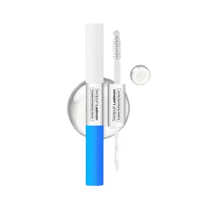 [Seapuri] Lashrum Eyelash Enhancing Serum 10g - Lash Growth Serum with Caffeine, Peptide & Biotin | for Longer, Fuller Lashes, Dual Brush for Precise & Full Application, Non-Irritating, Daily Use
