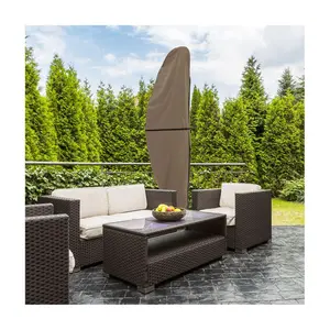 Pure Garden Waterproof Offset Umbrella Cover 11 .5 Ft Round