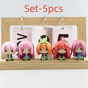 Nakano Nino Figure Anime The Quintessential Quintuplets Kawaii Miku Yotsuba Action Figurine Decoration Table Accessorie Toy Gift