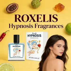 ROXELIS Men's Pheromone Perfume - Chili Bergamot Scent with Amber Warmth, Citrus Spicy Fragrance, Long-Lasting, Stylish Daily Fragrance