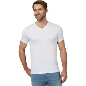 Manx 32 Degrees Men'S Cool Classic Vneck T-Shirt | Anti-Odor | 4-Way Stretch | Moisture Wicking