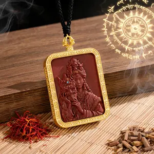 Zakiram Wealth Goddess Energy Plaque | Female Prosperity Guardian Home Decor