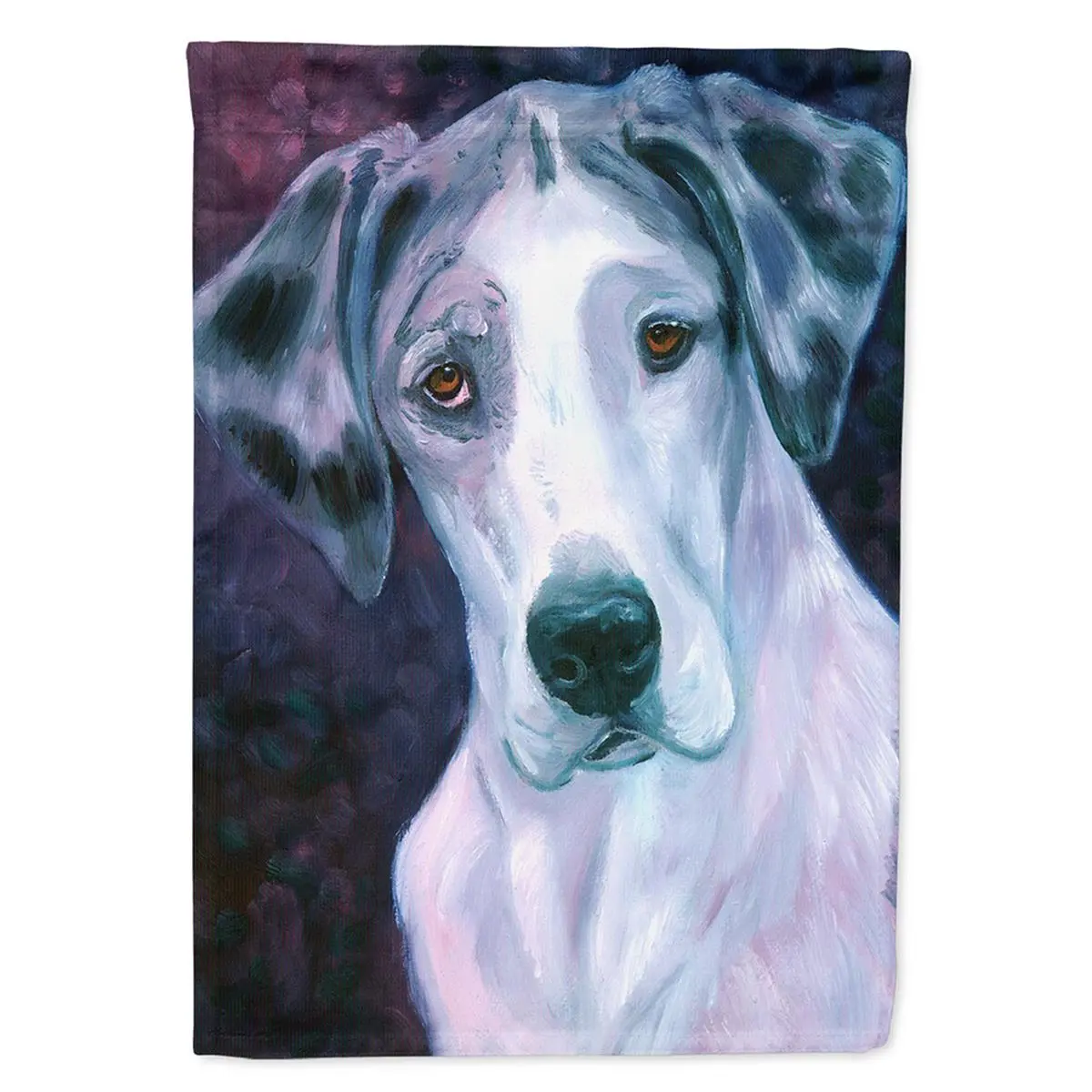 Carolines Treasures 7441GF Curious Great Dane Garden Size Flag