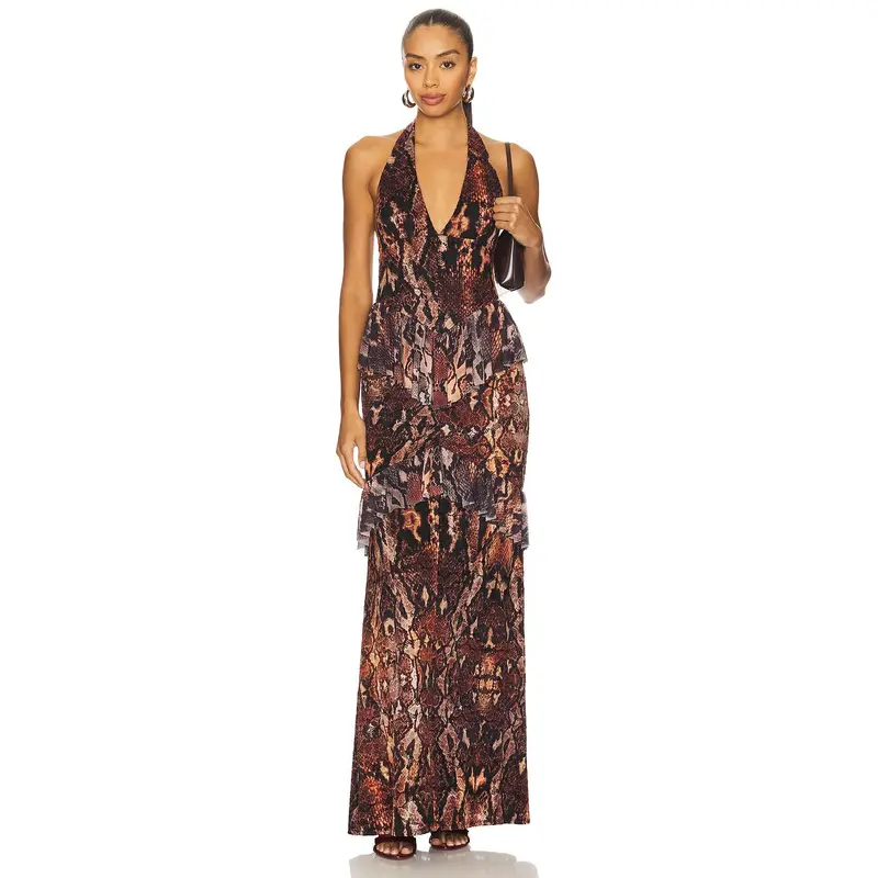 umber embroidered lace dress Terracotta Floral Embroidered Mini Dress - Event Dresses