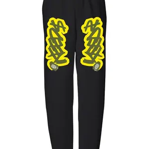 Hello What You Need Joggers Jerzees 974MP Adult 8 oz NuBlend Open-Bottom Fleece Sweatpants 50% Cotton 50% Polyester Sustainable USA Cotton