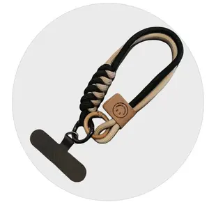 Clip and Go Strap Black for Phone  Cellphone with Wallet Crossbody,Portable Beautiful, Comfortable, Adjustable Crossbody Phone Lanyard , Outdoor Anti-lost Phone Strap ,Phone Wrist Strap and Cell Phone Badge Accessories Smartphone