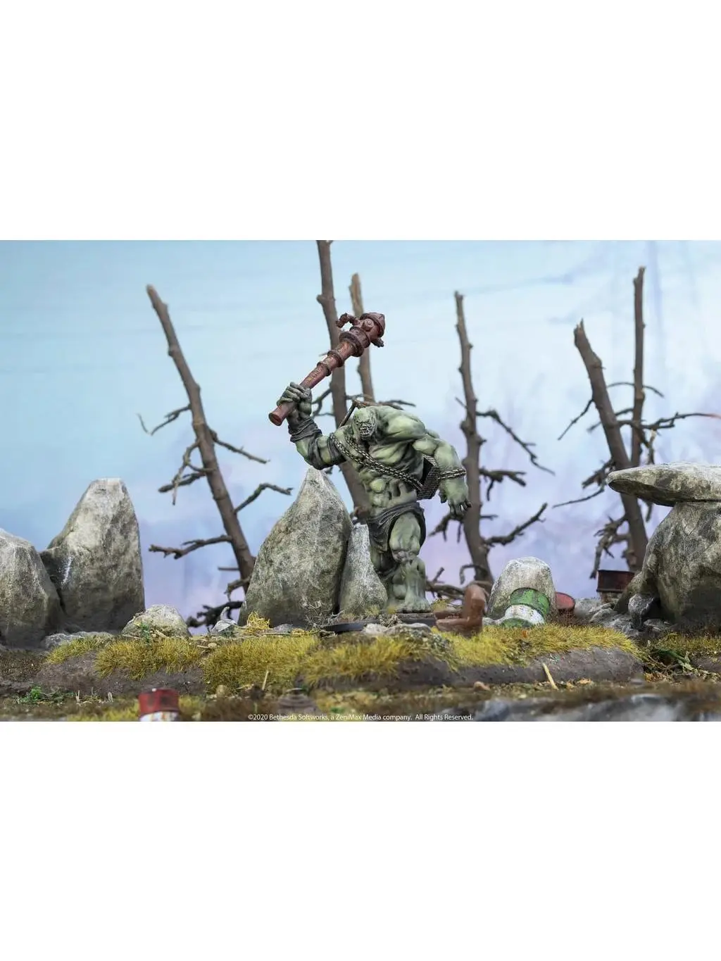 Modiphius Entertainment MUH051241 Fallout Wasteland Warfare - Super Mutants Behemoth Home Decor Statue & Figurine