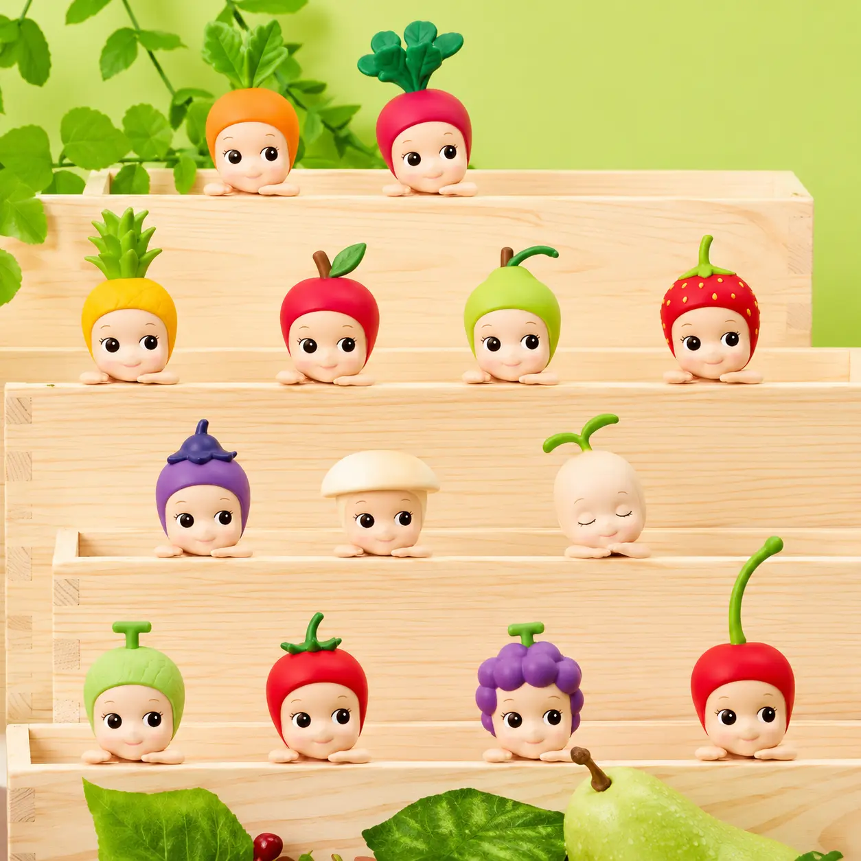 Sonny Angel Fruit Hippers Collectible Blind Box | Cute Mini Figure Gift for Kids & Collectors