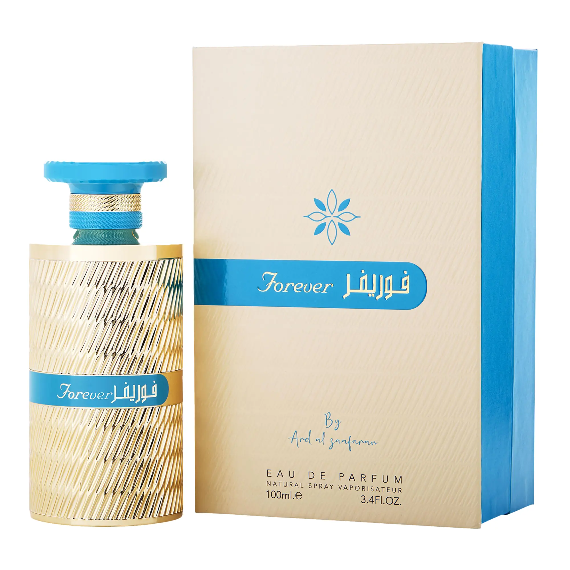 Ard Al Zaafaran Forever Gold for Men Eau de Parfum Spray, 3.4 Ounce