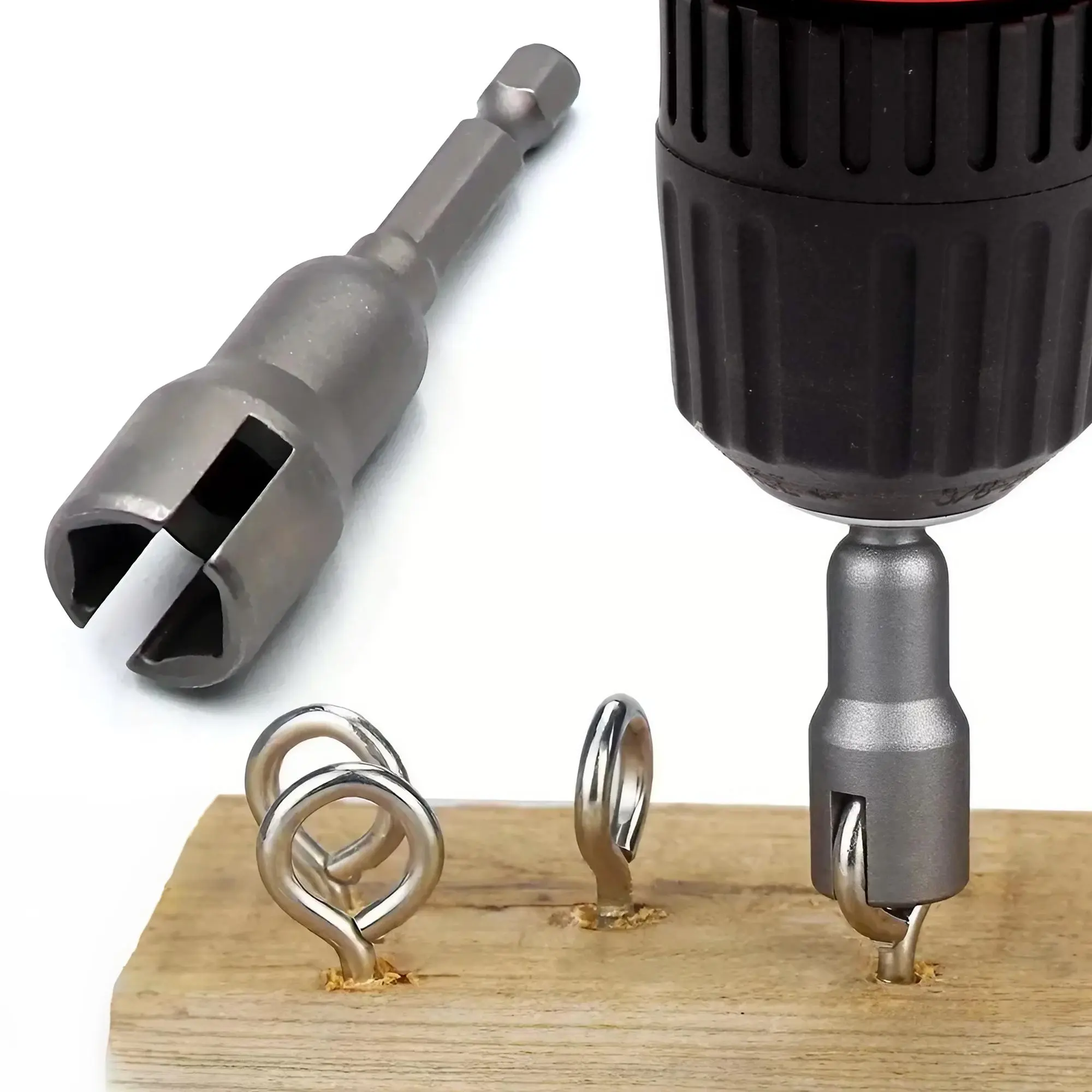 Hex Shank Nut Splitter, Durable & Sturdy Splitter Nut, Power Tool Accessories for Most Cars, Trucks & Trucks, Universal Car Accessories