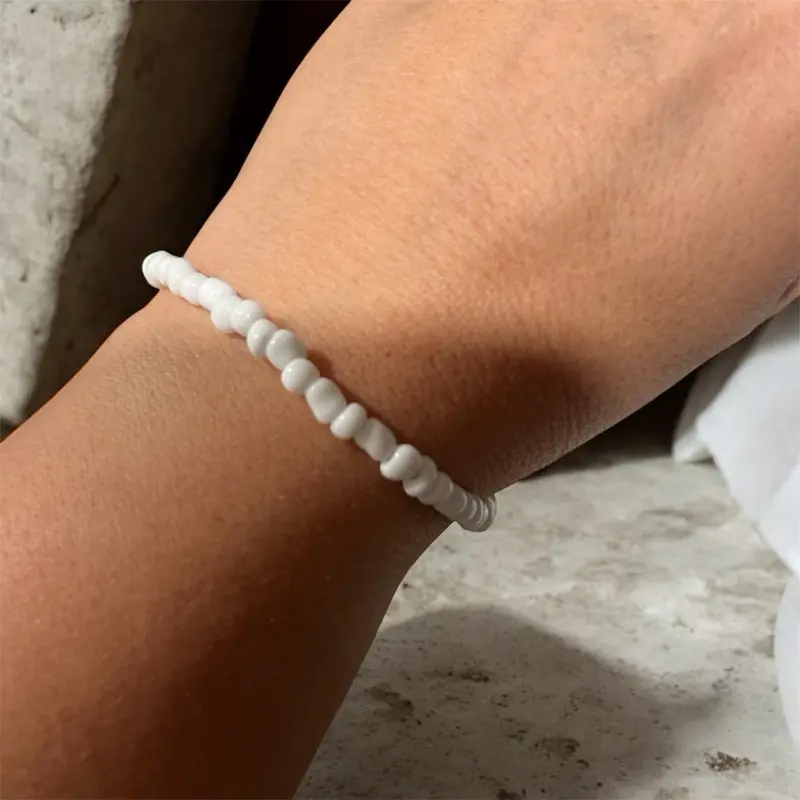 Pulsera Religiosa Obatala Santeria.
