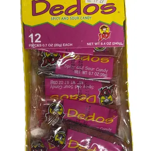 Indy Dedos Spicy & Sour Candy – 12 Pack (8.4 oz / 240 g)