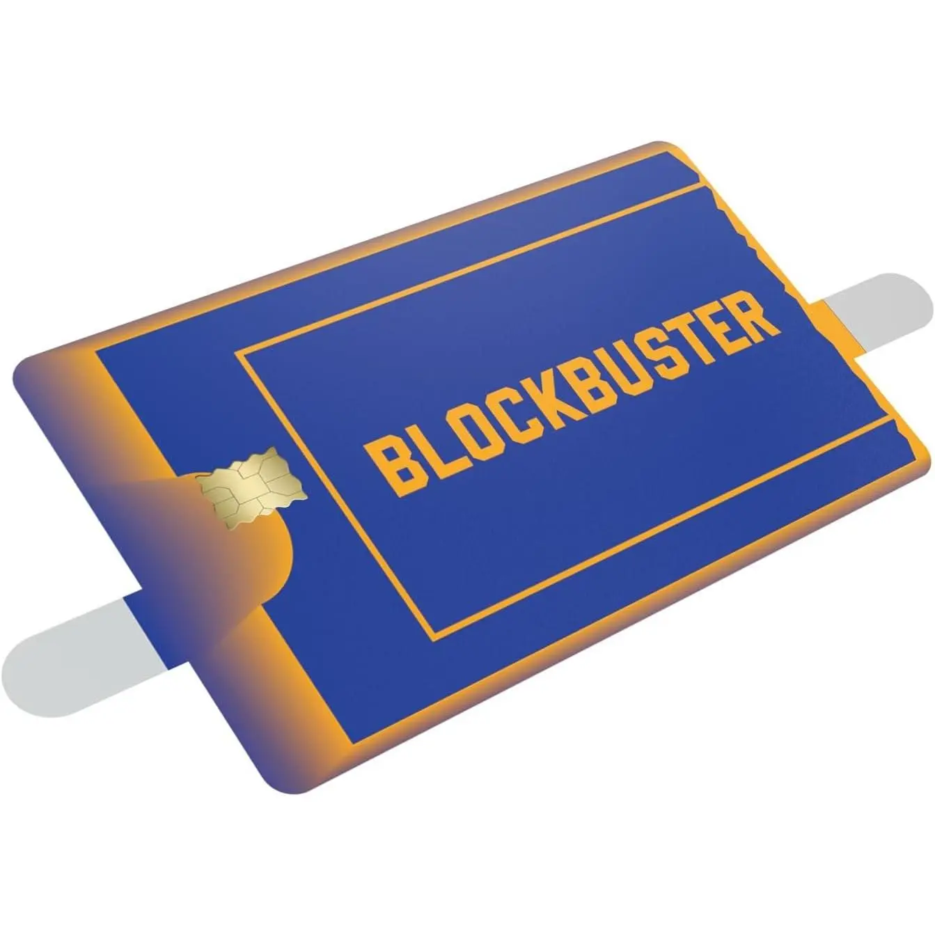 KCD Blockbuster Platinum Credit Card Skin – 3 Pack Vinyl Sticker Covers for Debit, Bank, or Credit Cards – Durable Waterproof Wrap – Nostalgic 90s Design - CCS034