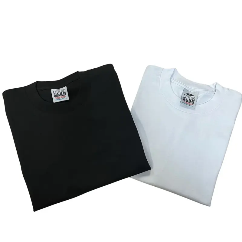 Pro Club Men's Heavyweight Cotton Short Sleeve Crew Neck T-Shirt
