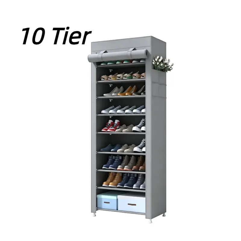 Gray 10-Tier