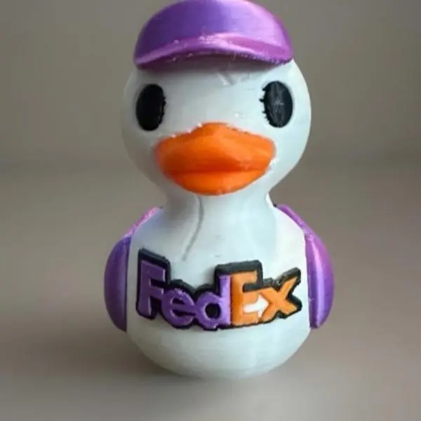 FEDEX 3D PRINTED DUCK COLLECTIBLE