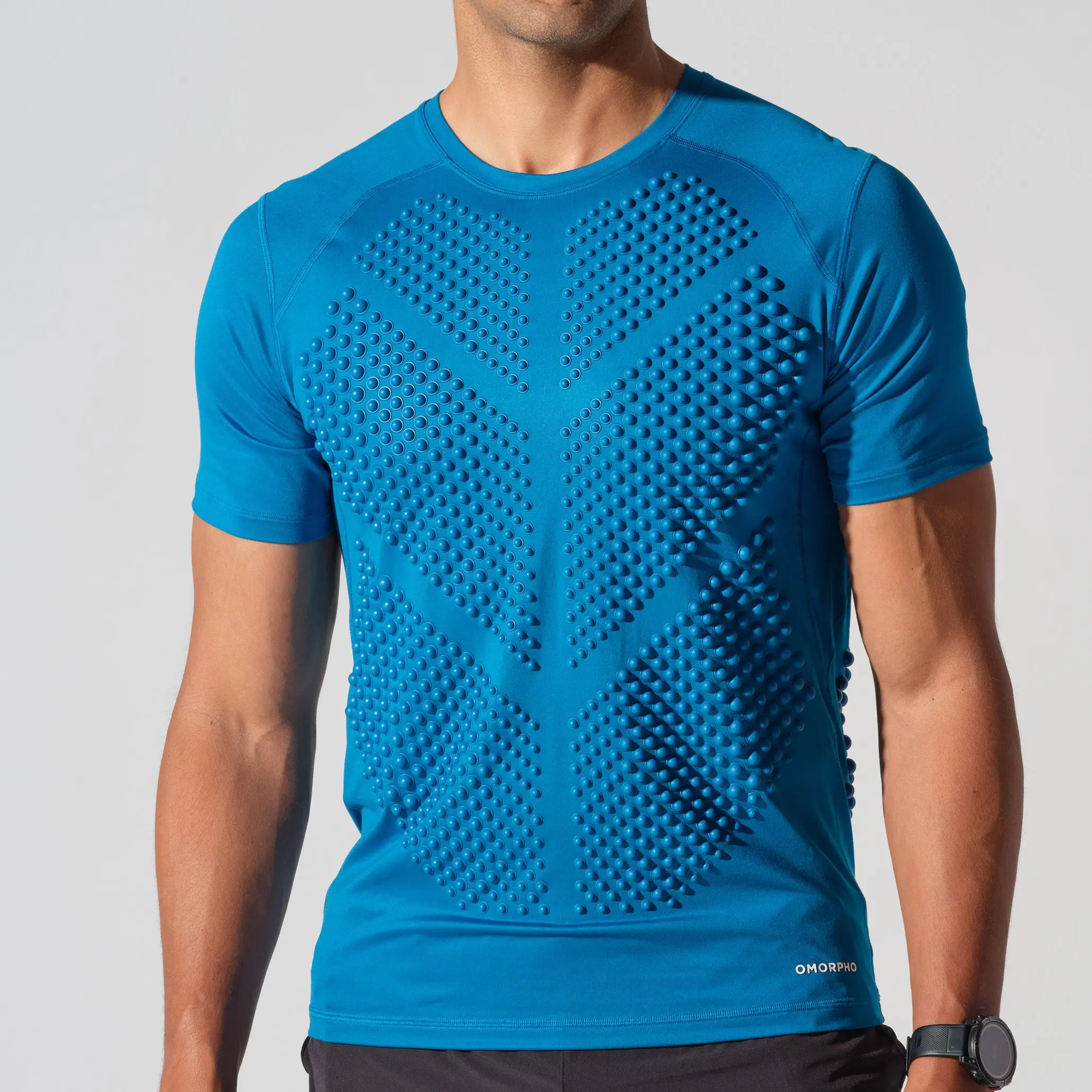 OMORPHO Men's G-Top Short Sleeve - 1.5lb MicroLoad Resistance Training Sportswear
