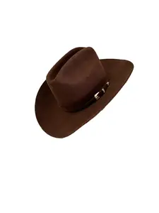 Chocolate - Vaquero Signature, 200x Fantasma " Edition San Judas "  Brim 4" Western Wool Cowboy Hat