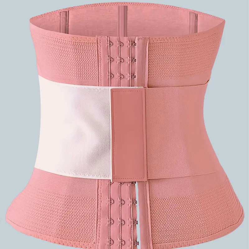 Women's High Waist Plain Casual Shapewear Bodysuit - Solid Basic Faja Underwear for Women, Tummy Control, Adjustable Hook & Bar Closure, Hand Wash Only, Normal Type, 2024 Fall Sports Wear