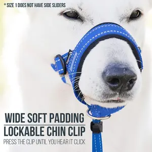 Adjustable Dog Muzzle Set, Anti-Bite Face Mask, Pet Leash Kit, Preventing Biting, Safety Mouth Cover for Dogs, Pet Accessories
