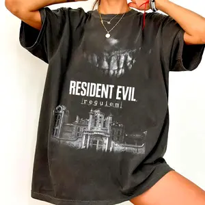 Resident Evil Requiem Shirt, Survival Horror Game Graphic Tee