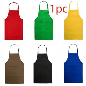 No-Sleeve Kitchen Apron, Non-Fading Workwear Apron, Waist-Style Apron, Durable & Practical, Ideal for Cooking & Cleaning