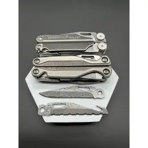 VG10 Damascus Blade Replacement for Leatherman CHARGE TTI & WAVE
