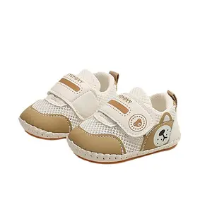 Soft Sole Walking Shoes - Breathable Mesh Sandals for First Steps |   Spring & Summer Essentials 0-18 Months |   Unisex Gift for & |   Shower Must-Have
