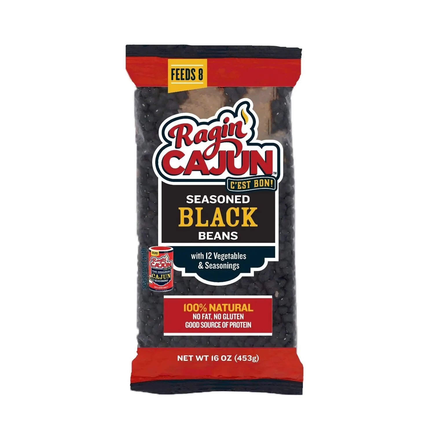 Seasoned Black Beans by Ragin' Cajun