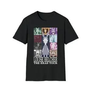 Louise Belcher The Eras Tour Shirt, Bob's Burgers Merch, Cartoon Gift, Gift for Bob's Burgers Fans, Louise Belcher Tee