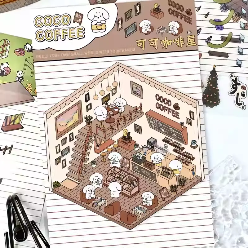 Coffee House DIY Sticker