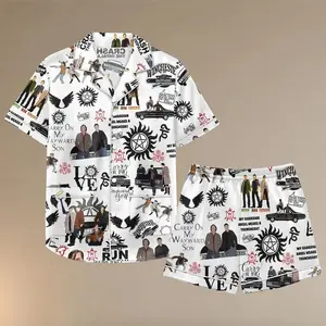 Supernatural PJS, Dean Winchester Pajamas, Sam Winchester, Supernatural Merch