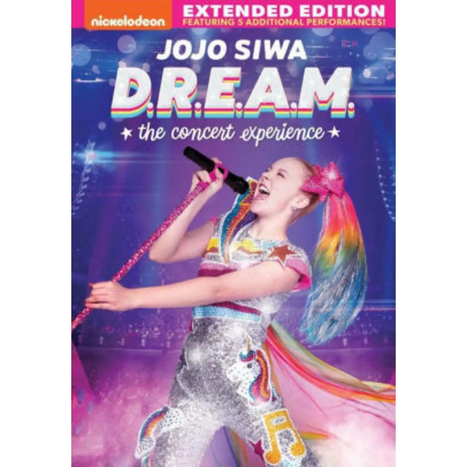 JoJo Siwa: D.R.E.A.M. The Concert Experience  [DVD Video Disc] Ac-3/Dolby Digital, Amaray Case, Dolby, Widescreen