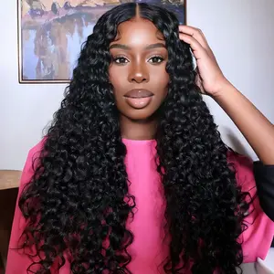 OQ HAIR Water Wave Wear Go Wig 9x6 TPart Bye Bye Knots Pre-Everything Glueless Human Hair Wigs With Drawstring for Beginner Friendly