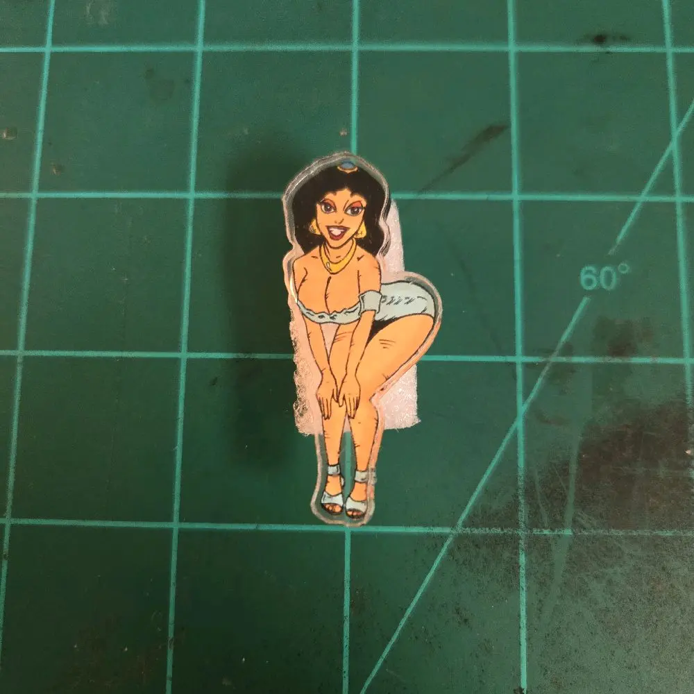 Princess Jasmine Clear Pin