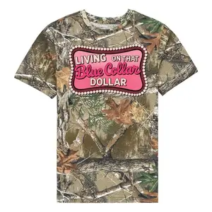 Living on that blue collar dollar Womenswear Graphic  Tshirt