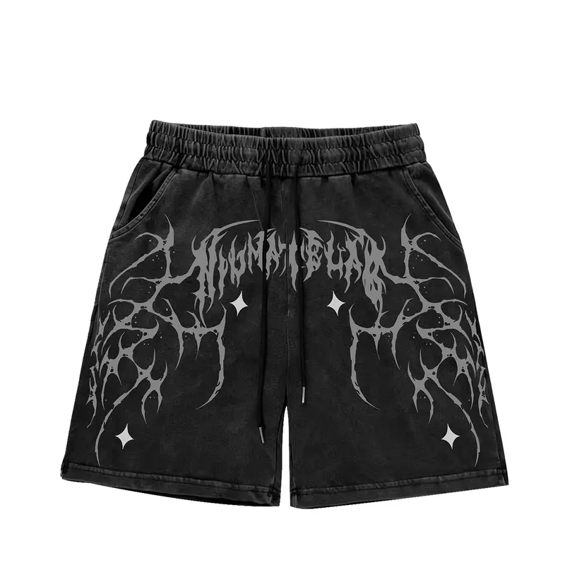 Men's Summer Casual Camouflage Shorts, Drawstring Waistband Shorts, Drawstring Waisted Shorts, Trendy Fashion Streetwear Design, Comfortable Daily Wear, Perfect for Outdoor Activities & Everyday Use