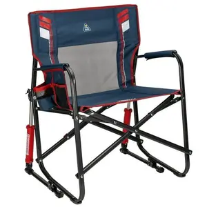 GCI Outdoor Freestyle Rocker XL Oversized Foldable Rocking Camp Chair