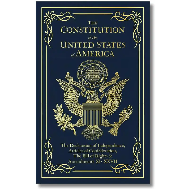 The Constitution of the United States of America: The Declaration of Independence, The Bill of Rights handy size Book