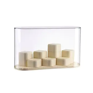 Acrylic display case, Clear figurine stand, Dustproof storage box, Action figure showcase, Blind box organizer, FigureCollection ，BlindBoxUnboxing ，toyCollector ,Miniatures ,ActionFigures ,DisplayCase.Miniature display shelf.