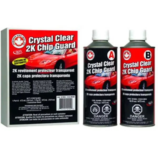 Dominion Sure Seal DOM-BCG4 2K High Solids Clearcoat Kit - Anti-Stone, UV Protection for Automotive Front Bumpers (OEM/Aftermarket Compatible)