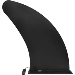 12" Paddle Board Fin Replacement, Universal Durable Large Size Center Fin, No-Tool Installation, Enhances Stability for Inflatable SUP, Surfboards & Longboards