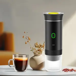 Portable Electric Espresso Maker, Fully Automatic USB Rechargeable Coffee Machine for Home & Travel, Compatible with Nespresso Dolce Capsules, Espresso Machine
