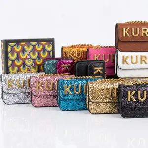 Mini Chain Crossbody Bag for Women, Elegant Magnetic Flap Shoulder Purse, Designer Look Handbag for Daily Wear & Parties