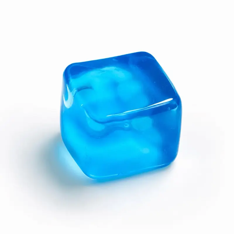 Blue cube